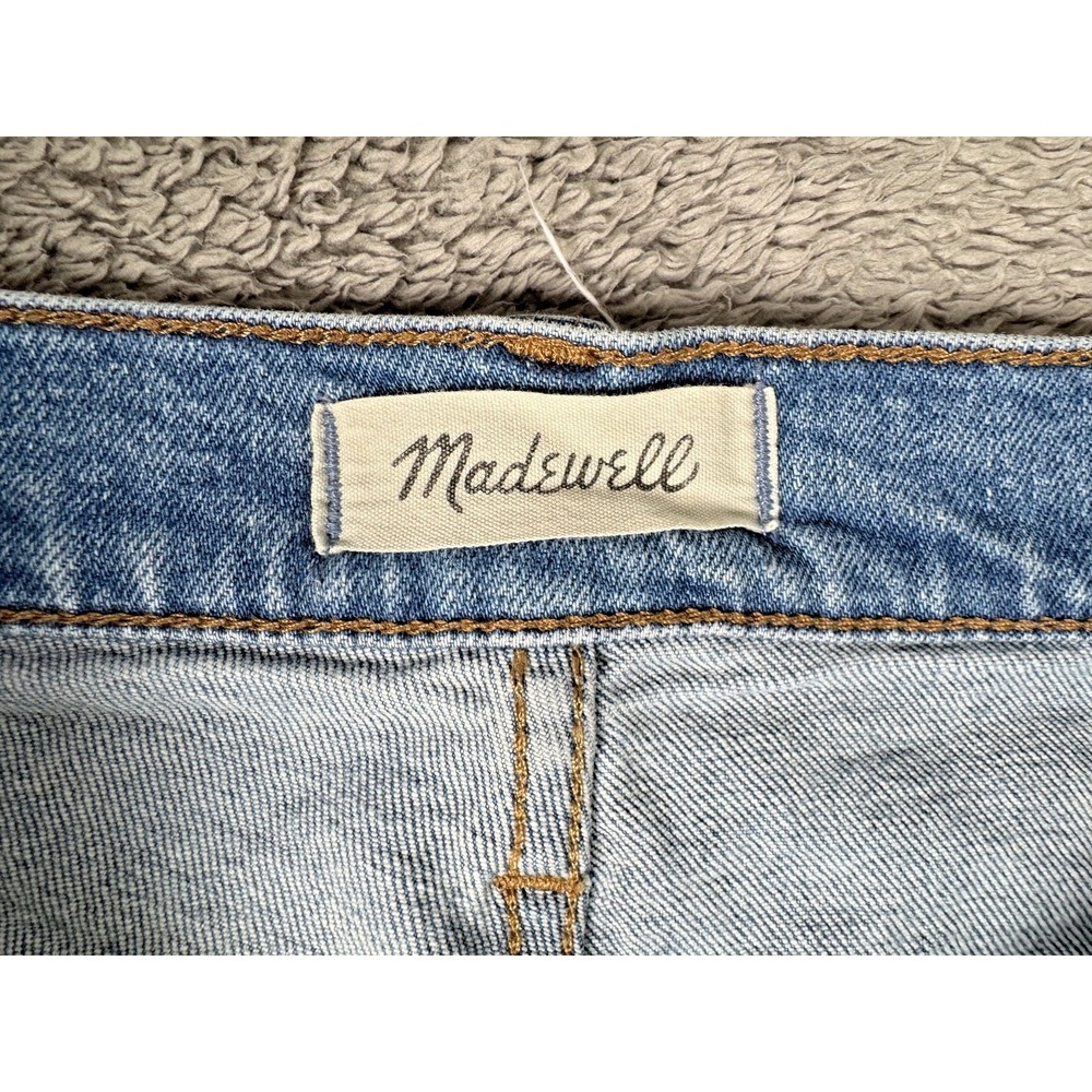Madewell Perfect Vintage Jeans Women 26 Distressed Blue Denim - Picture 3 of 8